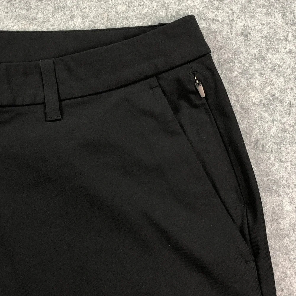 Lululemon Mens Commission Pant 36 Slim Fit Warpstreme Black Style LM5AXVS